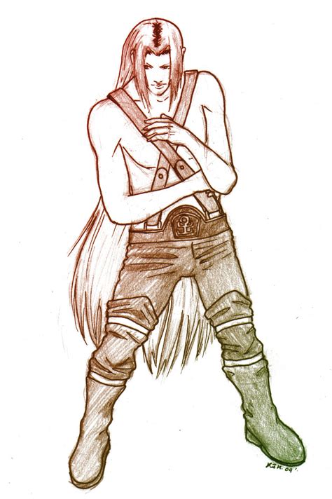 Jacketless Sephiroth By Kaylynh1 On Deviantart