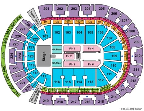 Nationwide Arena Tickets In Columbus Ohio Nationwide Arena Seating