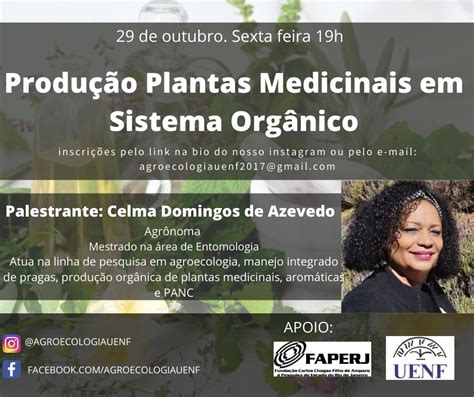 Inscrições abertas para curso de produção de plantas medicinais