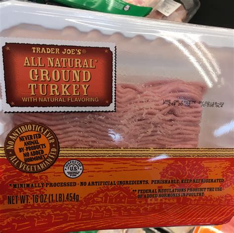 Trader Joes Ground Turkey All Natural Trader Joes Reviews