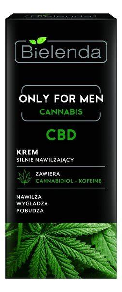 Bielenda Only For Men Cannabis CBD krem silnie nawilżający 50 ml