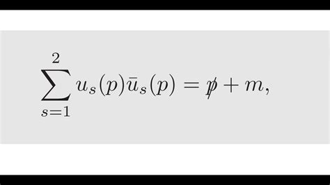 Quantum Field Theory 25 Completeness And Orthogonality Relations For