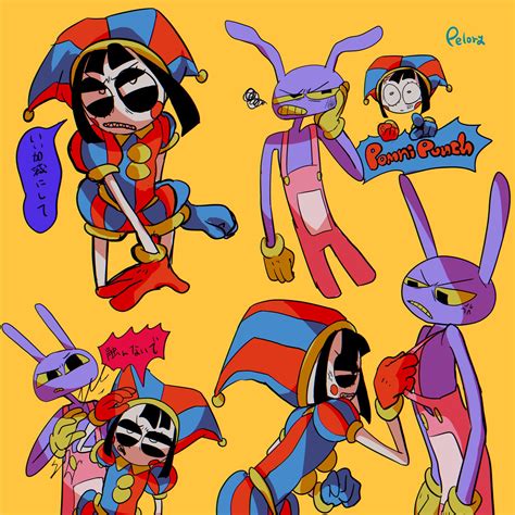 They hate each other (@chignon515) : r/TheDigitalCircus