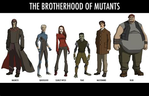 Kaleb A Hazen - Illustrator: The Brotherhood of Mutants: Animated