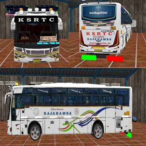 Ksrtc Rajahamsa Bus Livery For Bussid Jetbus Artofit