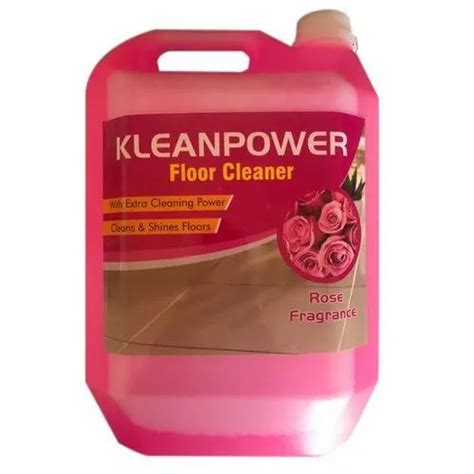 Pink Kleanpower Rose Fragrance Floor Cleaner Packaging Type Can At Rs