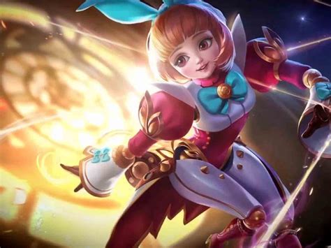 Gameplay Skin Collector Angela Mobile Legends Bulan April 2021