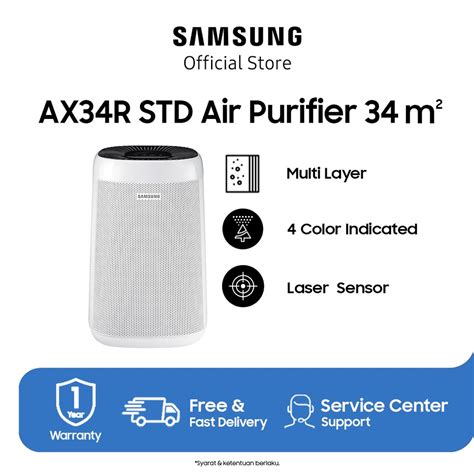 Jual Samsung Air Purifier AX34R3020WW Shopee Indonesia