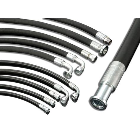 Tube Rubber Ss Braided Hydraulic Hose Pipe Bar Two Braids At