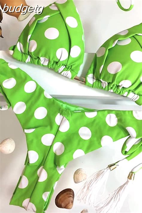 Budgetg Praia 2023 New 24 Colors Summer Micro Bikini Mini Halter
