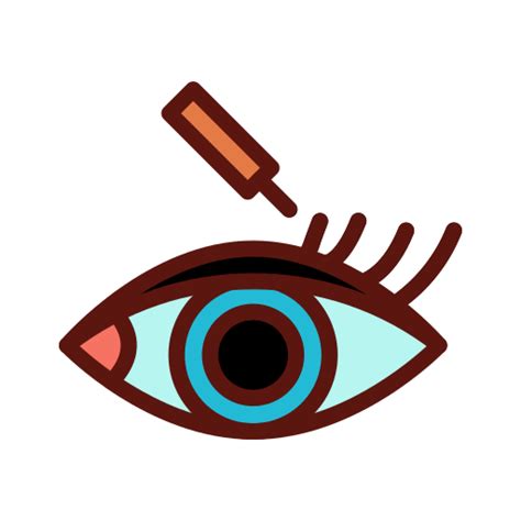 Icono De Delineador De Ojos Generic Outline Color