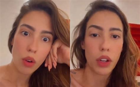 Gabi Brandt Revela Gravidez De Risco Mostra Sangramento E Detona