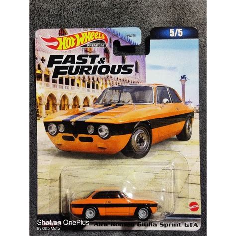 Hot Wheels Fast Furious Alfa Romeo Giulia Sprint Gta Shopee Philippines
