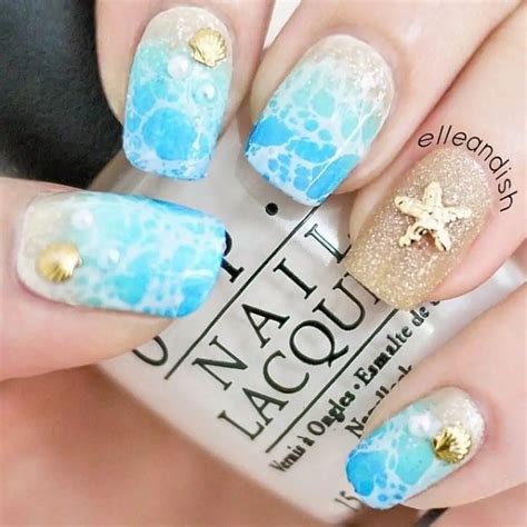 40 Awesome Beach Themed Nail Art Ideas To Make Your Summer Rock