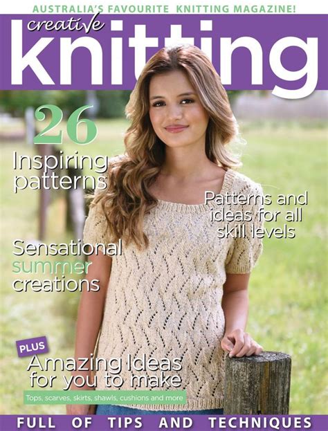 Creative Knitting Issue 55 Digital Creative Knitting Knitting