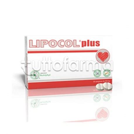 Lipocol Plus Integratore Per Colesterolo 30 Compresse TuttoFarma