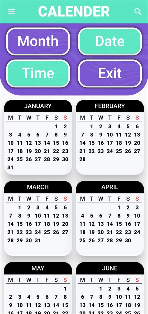 timer calendarsmooth calendar apk  android