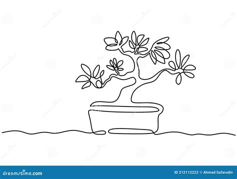 Bonsai Tree Drawing Simple
