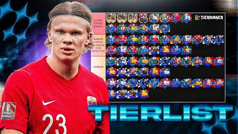 TIERLIST NUEVOS JUGADORES DEL EVENTO HEROES NACIONALES EN FIFA MOBILE