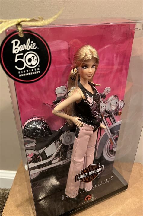 Mavin Harley Davidson Th Anniversary Barbie Doll Pink Label Nib