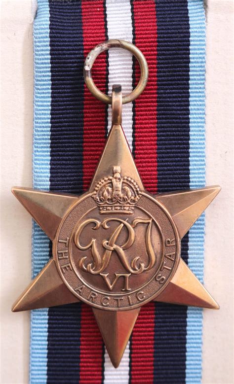 Ww British War Medals Arctic Star Artic Convoys Of Copy