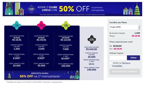 Livelo Anuncia Mais Promo O De Natal 50 De Desconto No Clube