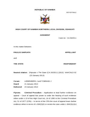 Access And Shape African Law Doc Template Pdffiller