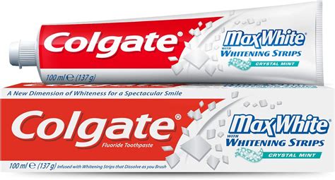 Colgate Toothpaste Max White Crystal Mint 100ml Buy Online At Best Price In Uae Amazon Ae