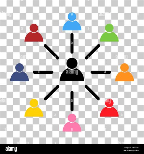 Employee Engagement Community Vector Icon Person Flat Web Symbol