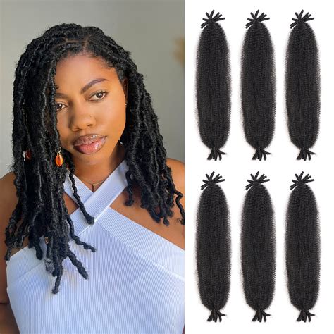 Springy Afro Twist Hair 24 Pre Sectioned Afro Kinky Marley Twist Br Toyotress