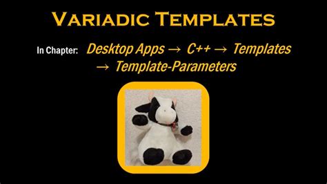 C Variadic Templates Youtube