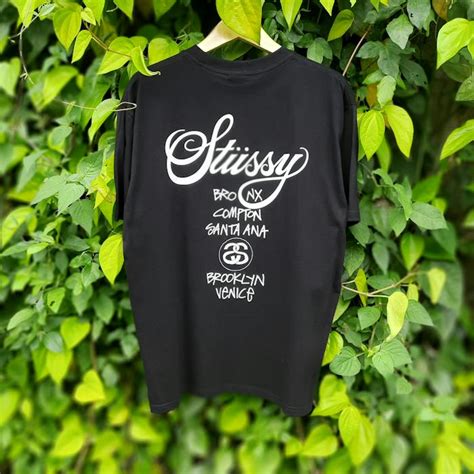 Stussy Stussy World-Tour SS Tshirt | Grailed