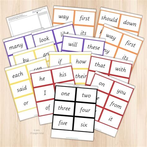 Montessori Sight Words