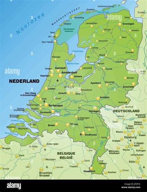 Karte Atlas Karte Der Welt Karte Niederlande Grenze Karte