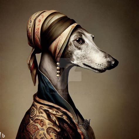 Galgo portrait.3 by alexys-fernandez on DeviantArt