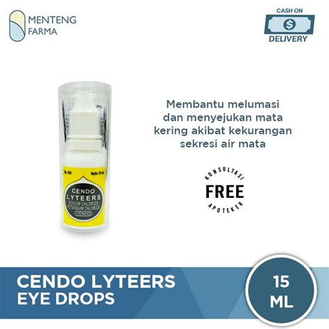 Jual Cendo Lyteers Eye Drops Ml Obat Tetes Pelembab Mata Kering