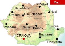 Craiova Map and Craiova Satellite Image