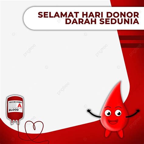 hari donor darah png image selamat hari donor darah sedunia twibbon