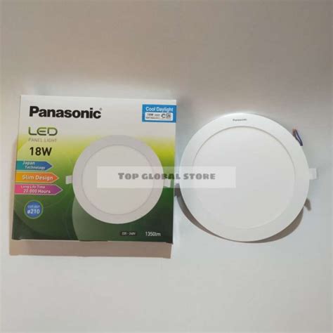 Jual Downlight Led Panel Slim Watt Ib Putih Bulat Panasonic Plk