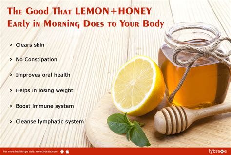 The Good That Lemonhoney Early In Morning Does To Your Body By Dt