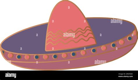 Isolated traditional mexican mariachi hat Vector Stock Vector Image ...