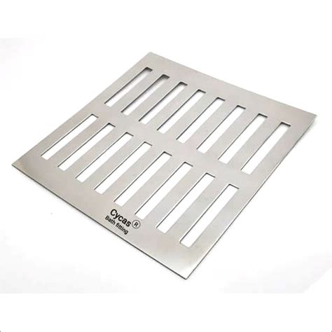 Stainless Steel Vertical Floor Drain Cover Size: 6 * 6 Square at Best Price in Yamunanagar ...