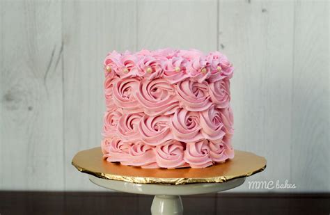 Buttercream Rosette Cakes Mmc Bakes