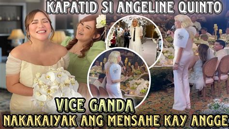 Angeline Quinto Umiyak Ng Magsalita Si Vice Ganda Ang Daming Sinabi