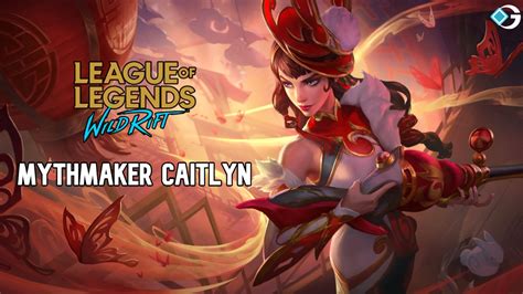 Wild Rift Mythmaker Caitlyn Skin Splash Art Price Release Date