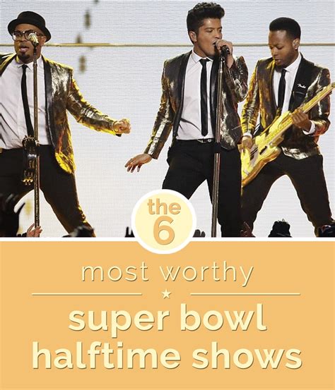 The 6 Most Worthy Super Bowl Halftime Shows - thegoodstuff