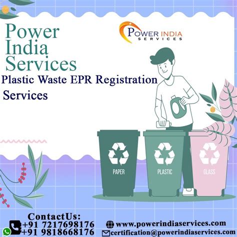 Plastic Waste Epr Registration Manufacturing Import New Certification