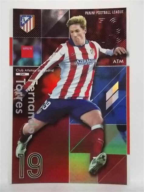 Panini Football League Pfl Insert Base Atletico Madrid Fernando