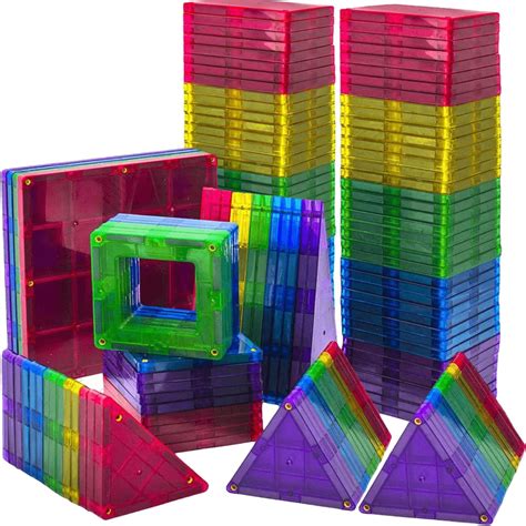 東京限定 Jasonwell Magnetic Tiles Kids Blocks Building Sets 3d Magnet Tile