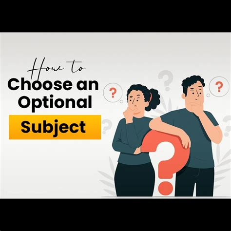 How To Choose An Optional Subject For UPSC